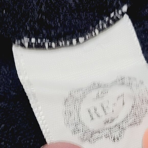 Vintage 1970s DVF Diane Von Furstenberg for RE-7 Black Crochet Sheer Dark Bohemi - Picture 11 of 16